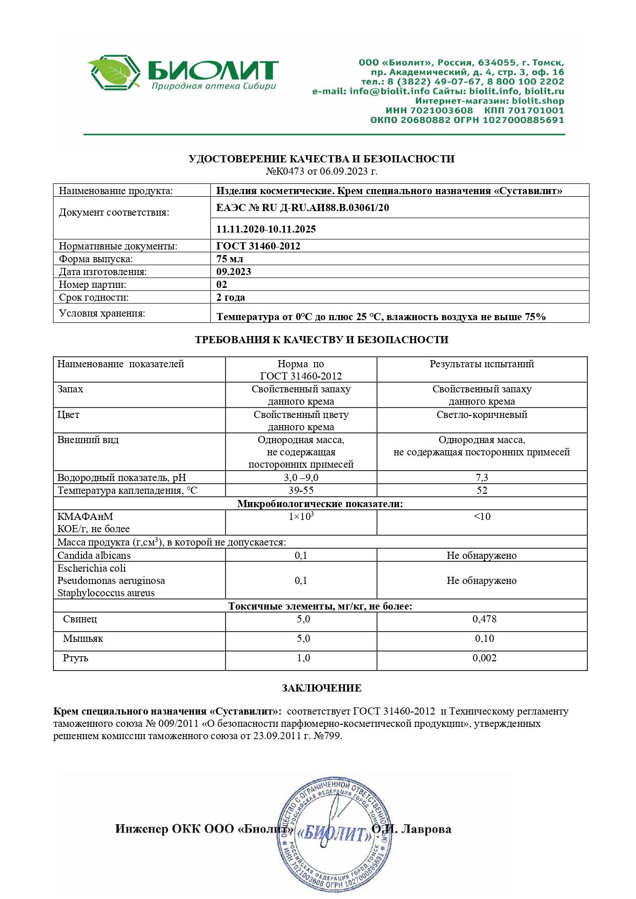 Паспорт №092023